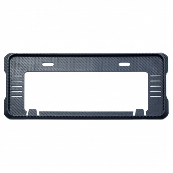 PR-62 / License plate frame ( Carbon fiber )